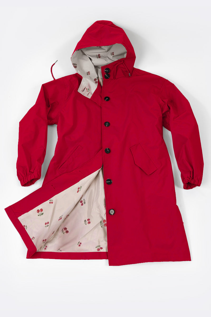 KIRSCHROTE WINDJACKE